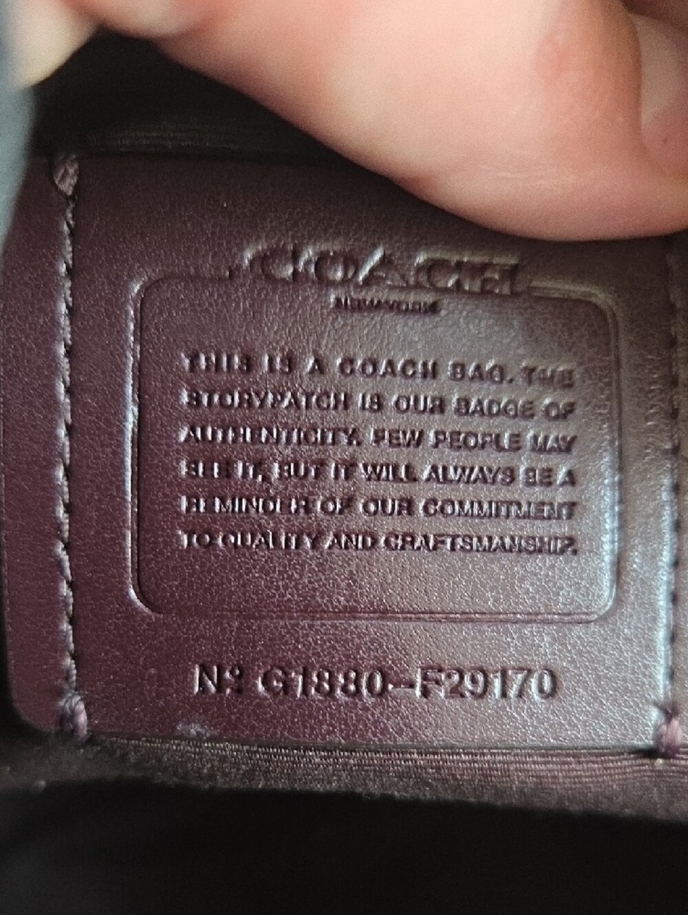 Coach Purple Dome Satchel with Gold Hardware - Picture 5 of 8